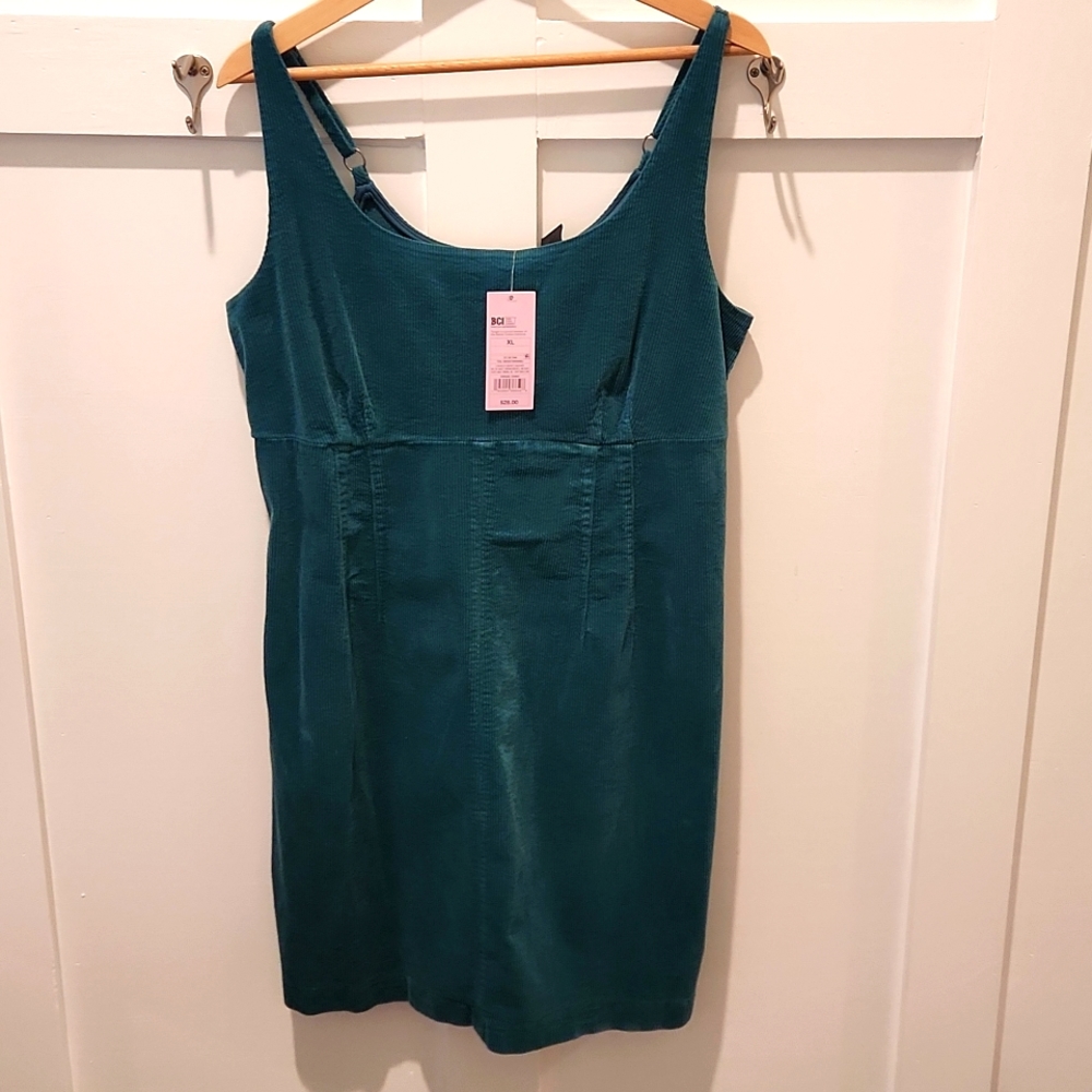 *NWT* Wild Fable Teal Corderoy Jumper Dress